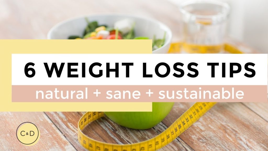 HOW TO LOSE WEIGHT | 6 weight loss tips (a SANE approach)