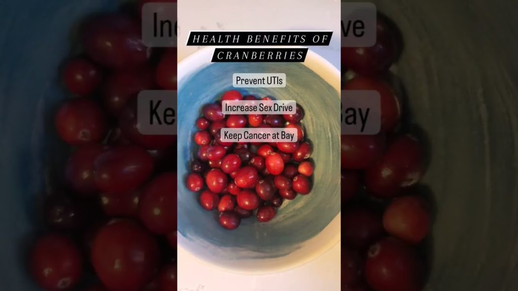 Health Benefits of Cranberries