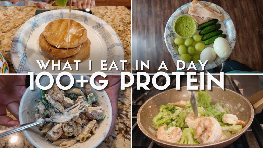 WHAT I EAT IN A DAY TO LOSE WEIGHT • High Protein • 100g + of protein
