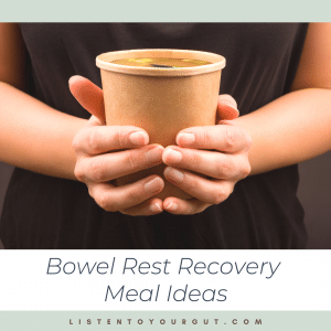 Meal ideas to restore intestinal calm Meal ideas to restore intestinal calm
