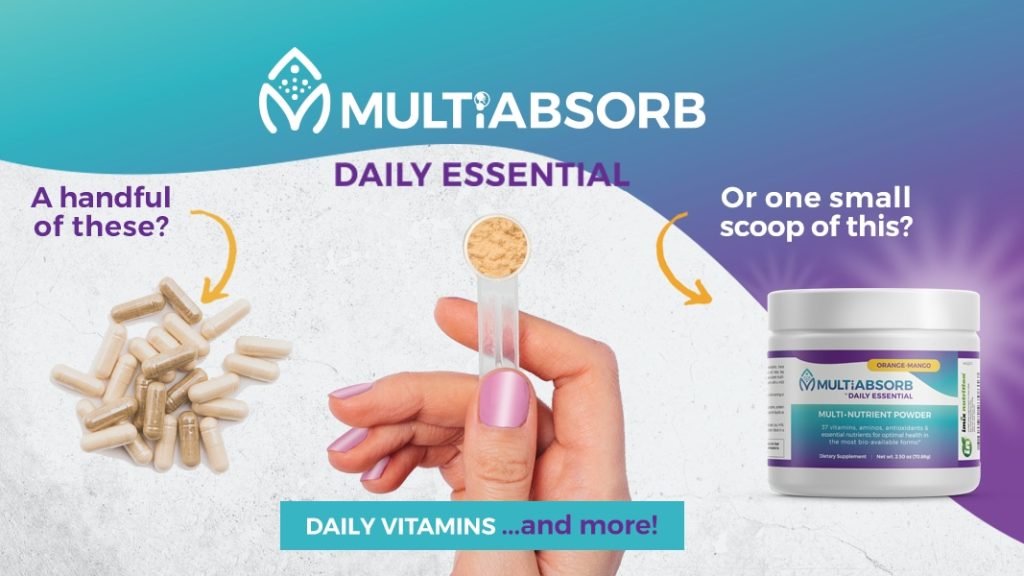 MultiAbsorb Daily Essential & Immune Booster! MultiAbsorb Daily Essential & Immune Booster!