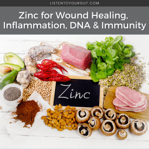 Zinc for wound healing, inflammation, DNA and immunity Zinc for wound healing, inflammation, DNA and immunity