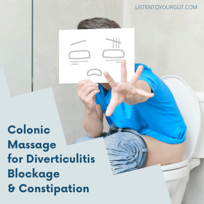 Colon massage for diverticulitis blockage and constipation Colon massage for diverticulitis blockage and constipation