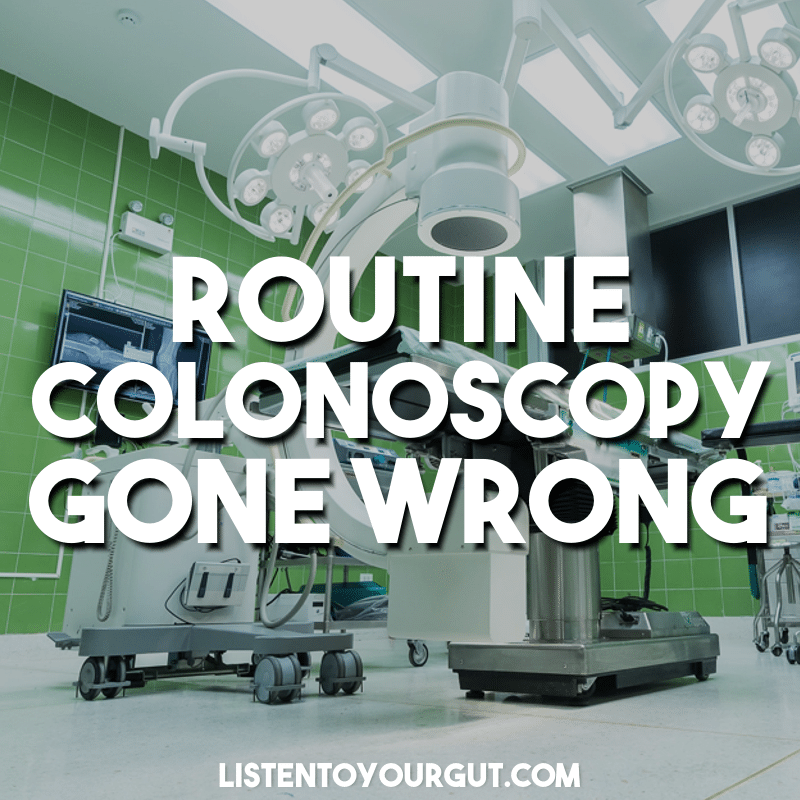 Routine colonoscopy failed Routine colonoscopy failed